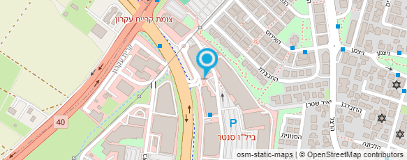 מפת הגעה אל פקטורי 54 אאוטלט