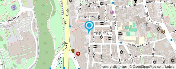 מפת הגעה אל גוטדינר - גרמנית צרפתית ואנגלית