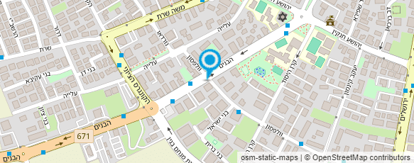 מפת הגעה אל מכון "אורלי" לבריאות האישה