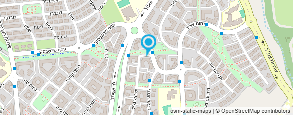 מפת הגעה אל רענן שרותי גז וקמינים