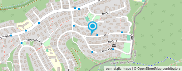 מפת הגעה אל מינימרקט הגפן