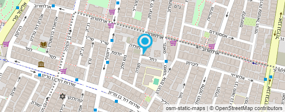 מפת הגעה אל איריס גומס - רפלקסולוגיה לנשים