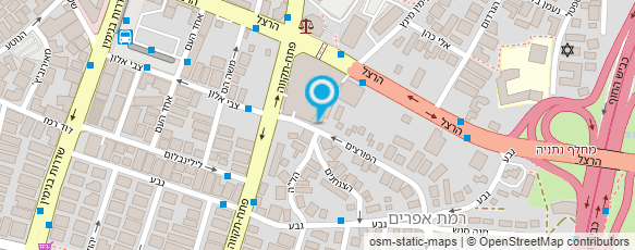 מפת הגעה אל בוחניק - תגבור בבניה