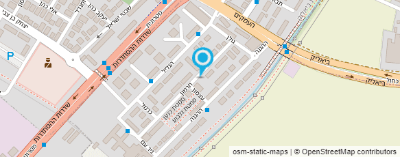 מפת הגעה אל ביתנו- הגן של עינת