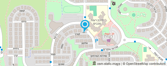 מפת הגעה אל עו"ד ומגשרת נבון שרה