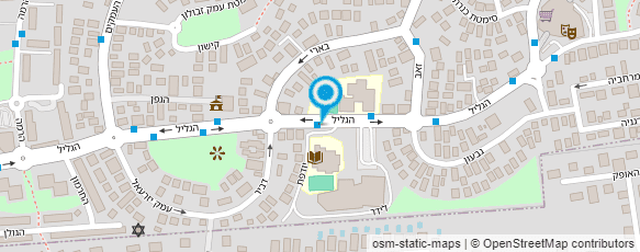 מפת הגעה אל לידר - מרכז הספורט