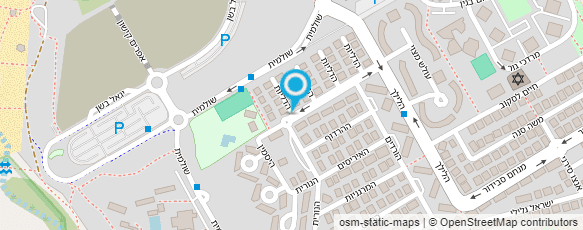 מפת הגעה אל ד"ר רינה רחמני רבינוביץ