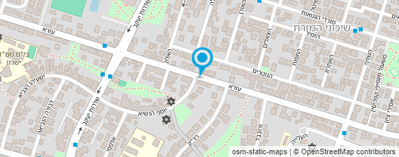 מפת הגעה אל בניס בר-שיתופיות