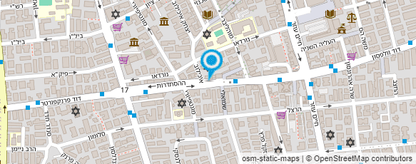 מפת הגעה אל ילנה טיפוח ויופי