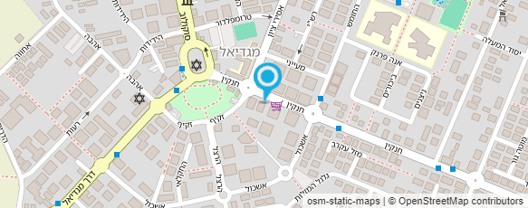 מפת הגעה אל פיצה פאי הוד השרון