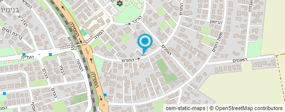 מפת הגעה אל אילן זר-כבוד הדרכת תוכנה