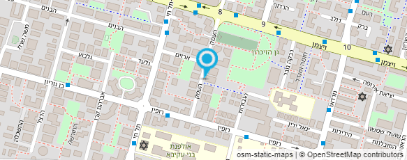 מפת הגעה אל יהודית שכטר יוגה