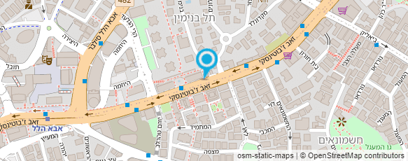 מפת הגעה אל קאר ספא carspa רשת מנהרות שטיפה בע"מ