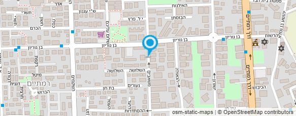 מפת הגעה אל קרן רון-סטנד אפ