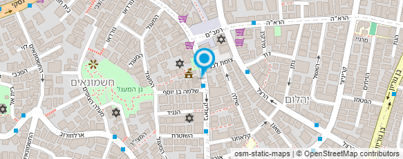 מפת הגעה אל שושנה-תיקוני נעליים ובגדים