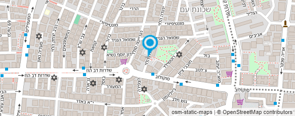 מפת הגעה אל מ. ששון