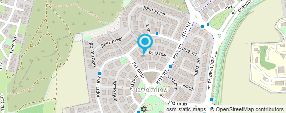 מפת הגעה אל ארנון חן עיצוב גרפי