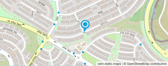 מפת הגעה אל אסנת אמנות בזכוכית