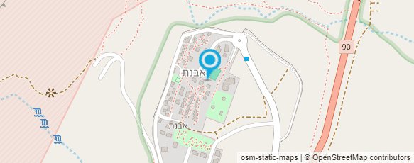 מפת הגעה אל אבנת