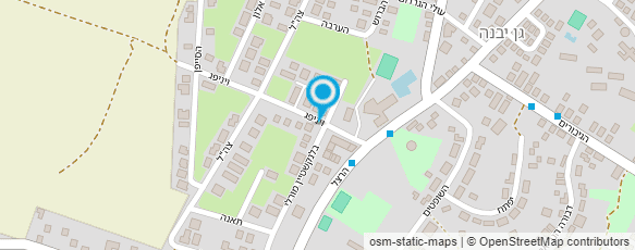 מפת הגעה אל מגה הוסט ישראל