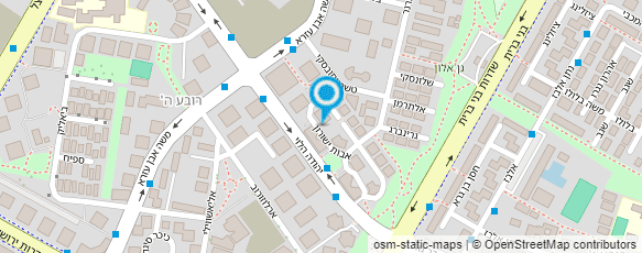 מפת הגעה אל ראובן נודלמן