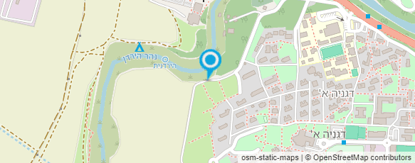 מפת הגעה אל גניה מקום להיות בו