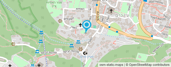 מפת הגעה אל בשביל הנסתר