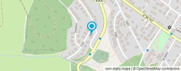 מפת הגעה אל בקתות פאניה ויחיאל