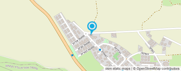 מפת הגעה אל נופש רון