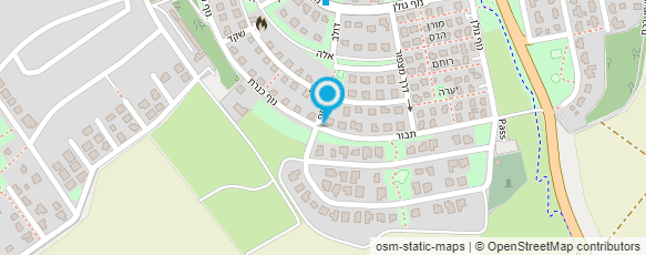 מפת הגעה אל אורחן בגולן