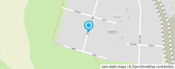 מפת הגעה אל בקתות עץ בלבן