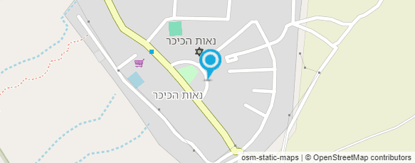 מפת הגעה אל סדנה ליצירה מדברית-אסתי