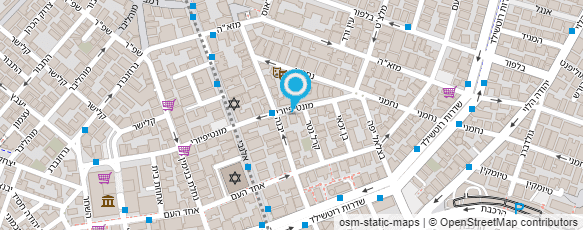 מפת הגעה אל הוטל מונטיפיורי