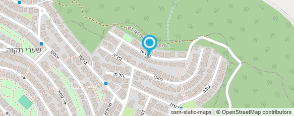 מפת הגעה אל ברקמן שרון