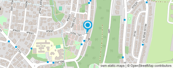 מפת הגעה אל נועה מנביץ-מטפלת הוליסטית