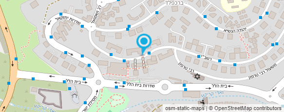 מפת הגעה אל שרגא צבי סופר