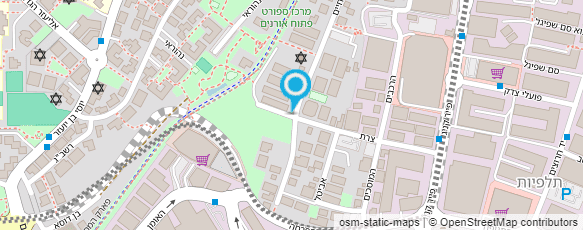 מפת הגעה אל אהרון ממן טורס מפת הגעה אל אהרון ממן טורס