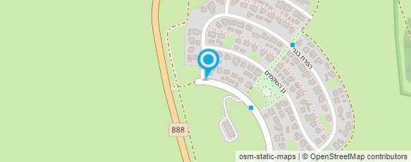 מפת הגעה אל בקתות אור הקרן