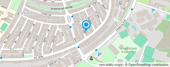 מפת הגעה אל ד"ר אקשטיין יוסף