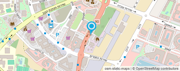 מפת הגעה אל ש.ר.פ שרותי רפואה פרטית