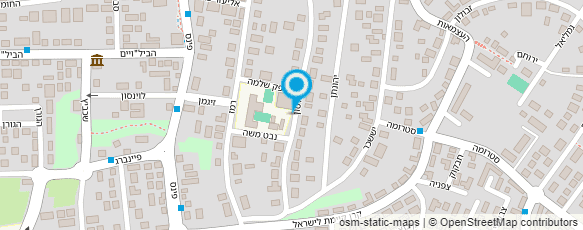 מפת הגעה אל מכללת גדרה