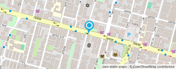 מפת הגעה אל המקום של חן