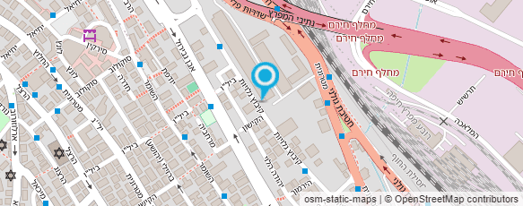 מפת הגעה אל רוני חיפה הובלות