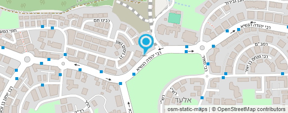 מפת הגעה אל ישיבת אהל יעקב