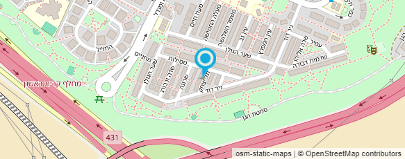 מפת הגעה אל עו"ד גבאי מיטל