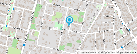מפת הגעה אל פעוטון בגבתון מפת הגעה אל פעוטון בגבתון