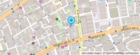 מפת הגעה אל המתפרה של ריקה