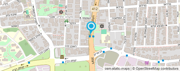 מפת הגעה אל בית הנרגילה