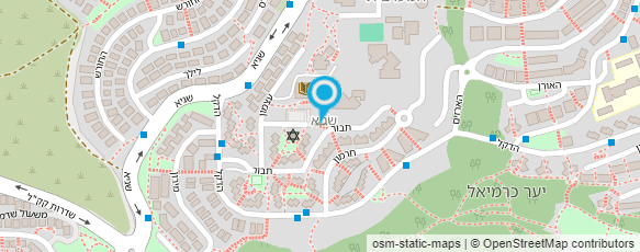 מפת הגעה אל ישיבת ההסדר כרמי-אל