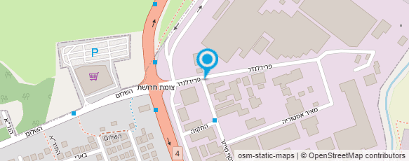 מפת הגעה אל נייר חדרה - ניירות כתיבה והדפסה בע"מ